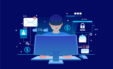 網絡風險安全素材